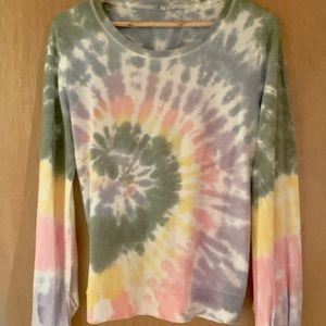Mystree tie dyed women’s sweatshirt M
